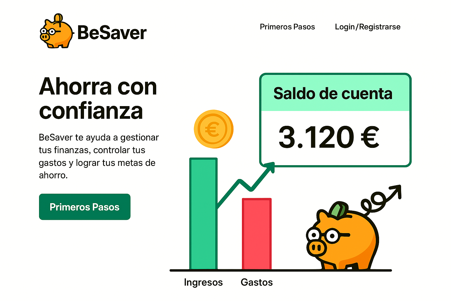 Finanzas personales ilustración